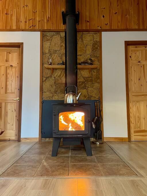 Le Chalet Bleu, Aux Pieds Des Monts-Valin Saint-David-de-Falardeau 외부 사진